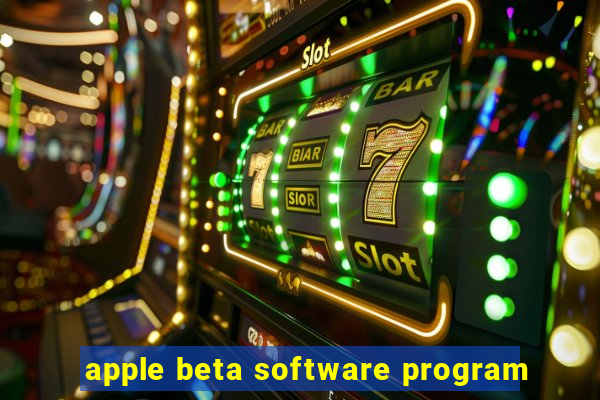 apple beta software program